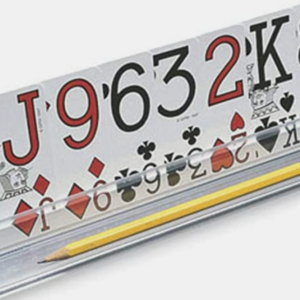 15 inch acrylic Canasta  Card Holder/Rack