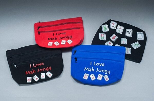 Zippered Mah Jongg Change Purse (3 zippers)