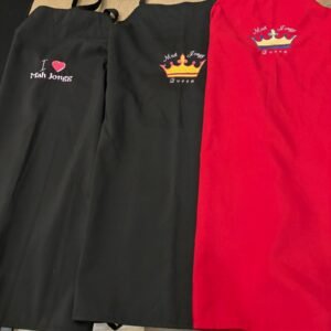 Mah Jongg Embroidered Aprons