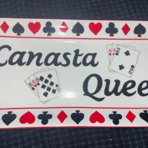 Canasta Queen Serving Dish