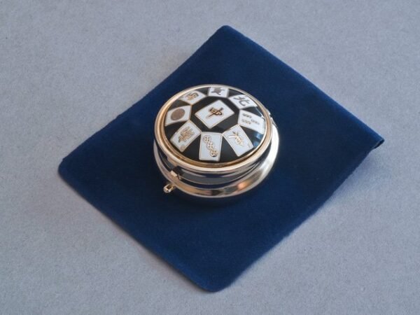 Cloisonne Mah Jongg Pill Box - Image 5