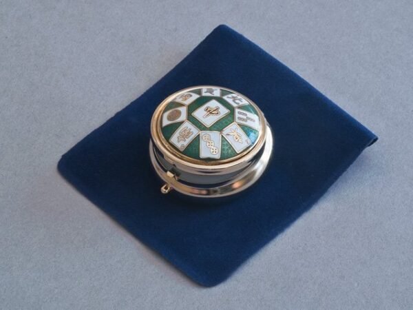 Cloisonne Mah Jongg Pill Box - Image 4