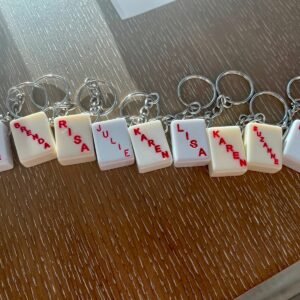 Personalized Mah Jongg Tile Key Chain (4 for $50)