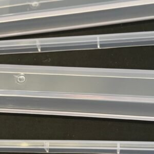 Frosted White  Transparent Mahjongg Racks with Pushers