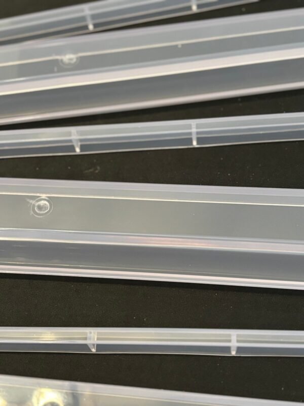 Frosted White  Transparent Mahjongg Racks with Pushers