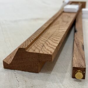 Hand crafted  Oak wooden Mahjong racks ( 3 colors available: Natural, Warm Brown, Gray Brown-see pictures)