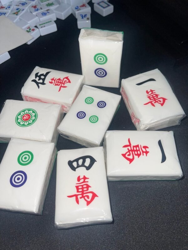 Mah Jongg Kleenex packs. (5 for $25)