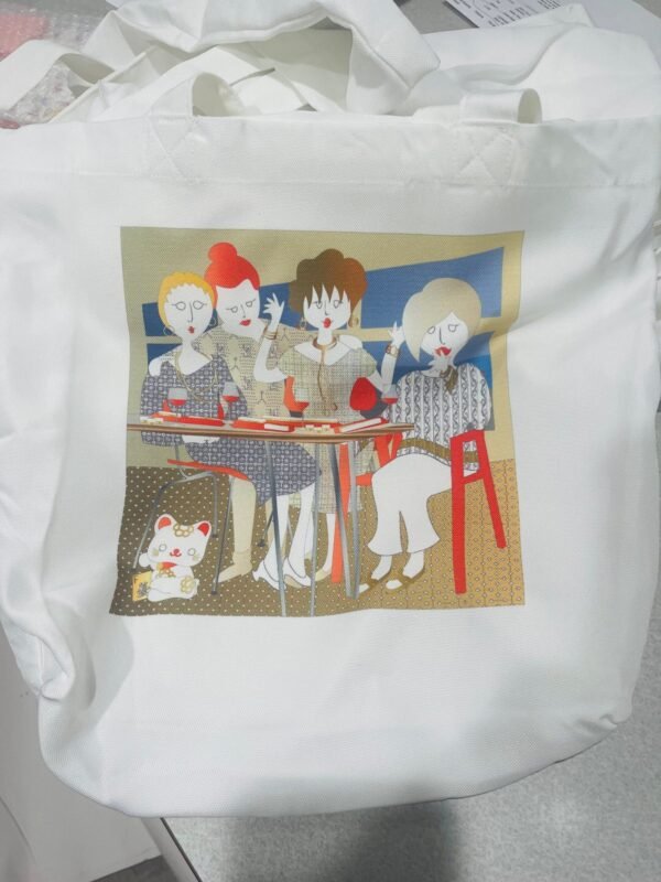 Mah Jongg Ladies Tote Bags - Image 3