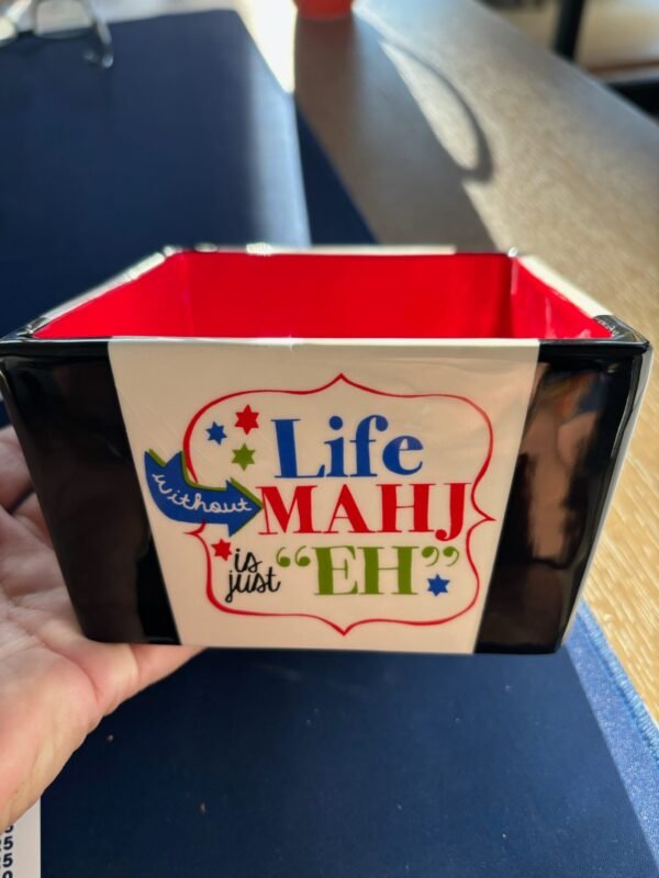 Life without Mahj is just "EH"  snack bowl