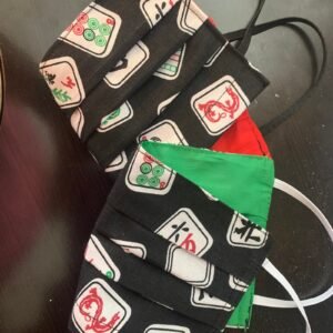 Mah Jongg Fabric Mask