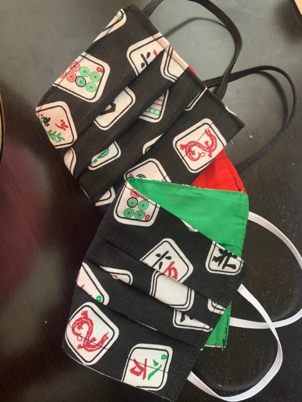 Mah Jongg Fabric Mask