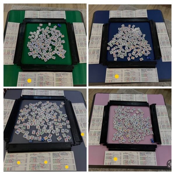34" x 34" Mahjongg Game Mat - 5 great colors available & Customization available too!