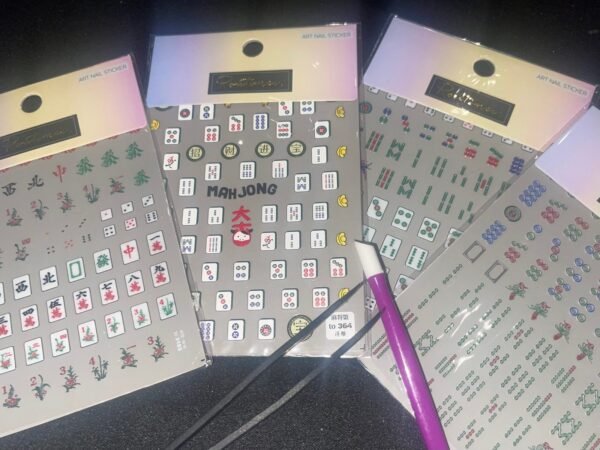 Mah Jongg Nail Stickers