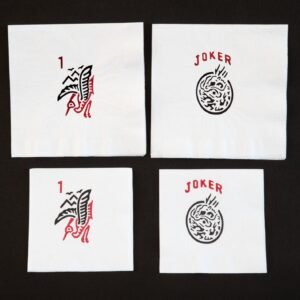 Paper Beverage Napkins - Set of 10