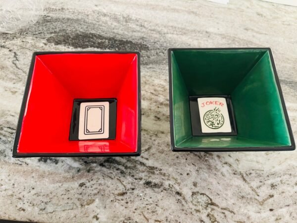 MahJongg snack bowls (set of 2)