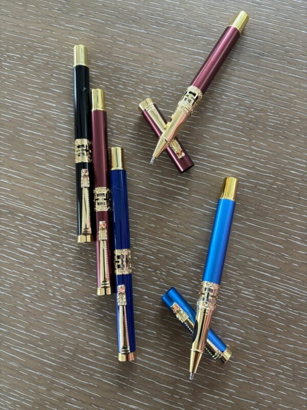 Elegant Dragon Pen with Jeweltone Eyes
