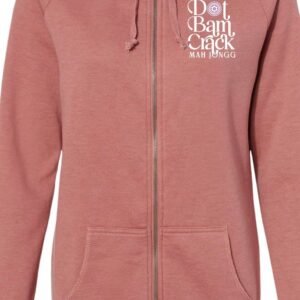 Mah Jongg Zipper Sweatshirt jacket with Hood (super soft)- 3 Color choices