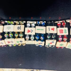 Custom Made Unique Mah Jongg Bone Bracelet's  Jewelry