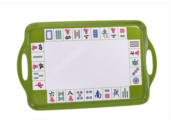 Colorful Mah Jongg Serving Tray