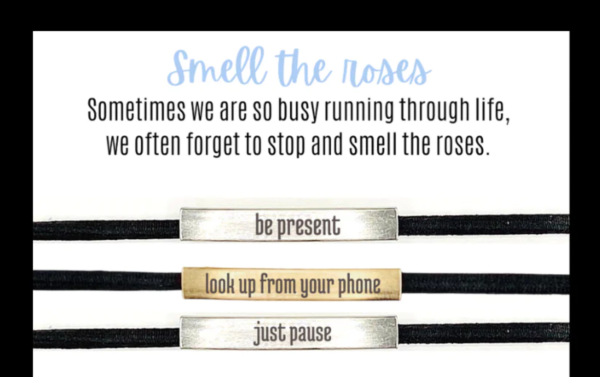 Hair Tie/Bracelet -Inspirational sayings
