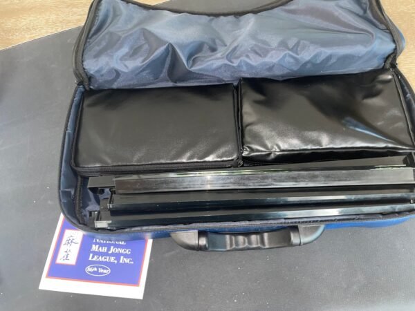 Lightweight Soft-Sided Mahjong Carrying Case (Faux Leather) - Image 4