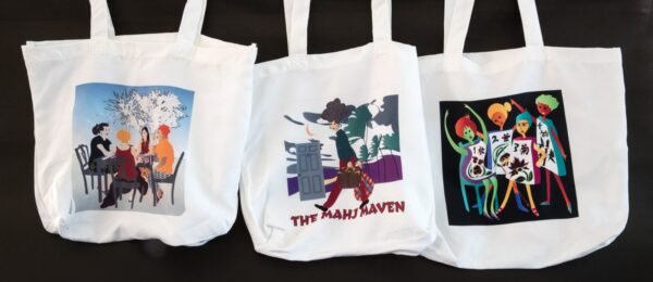 Mah Jongg Ladies Tote Bags