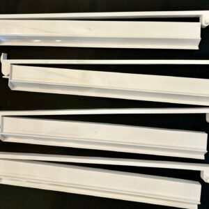 White MahJongg Racks with Pushers