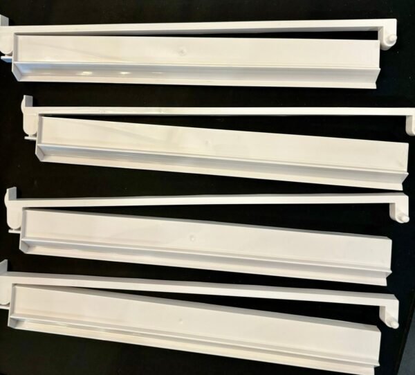 White MahJongg Racks with Pushers