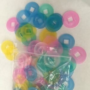 Mah Jongg Money Chips (5 color)