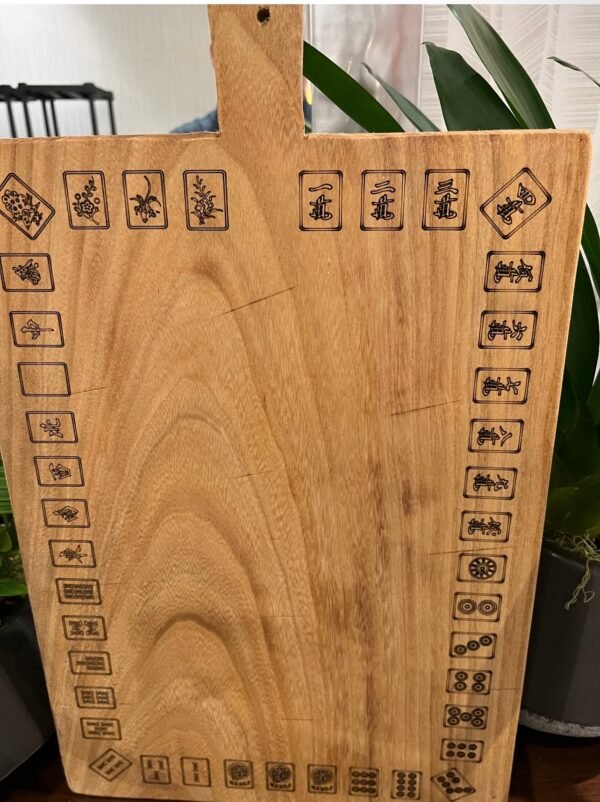Mah Jongg Charcuterie/Cutting Board