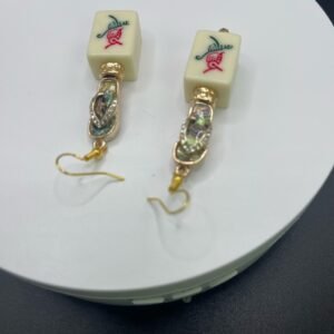 Flip Flop Mah Jongg Earrings